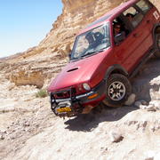 טיולי ג'יפים: נחל צין תחתון , נגב מזרחי . Lower Zin wadi Negev Desert Off road 4