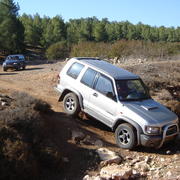 Yatir desert forest and Horvot Einim. טיולי ג'יפים: מדבירה לערד דרך מיתר, הר חירן ויער יתיר